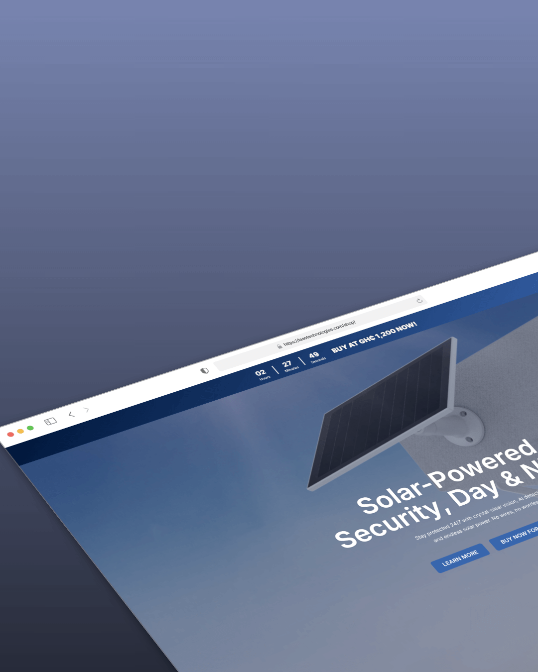 Bawuahboakye | LASO Technologies E-commerce Landing Page project
