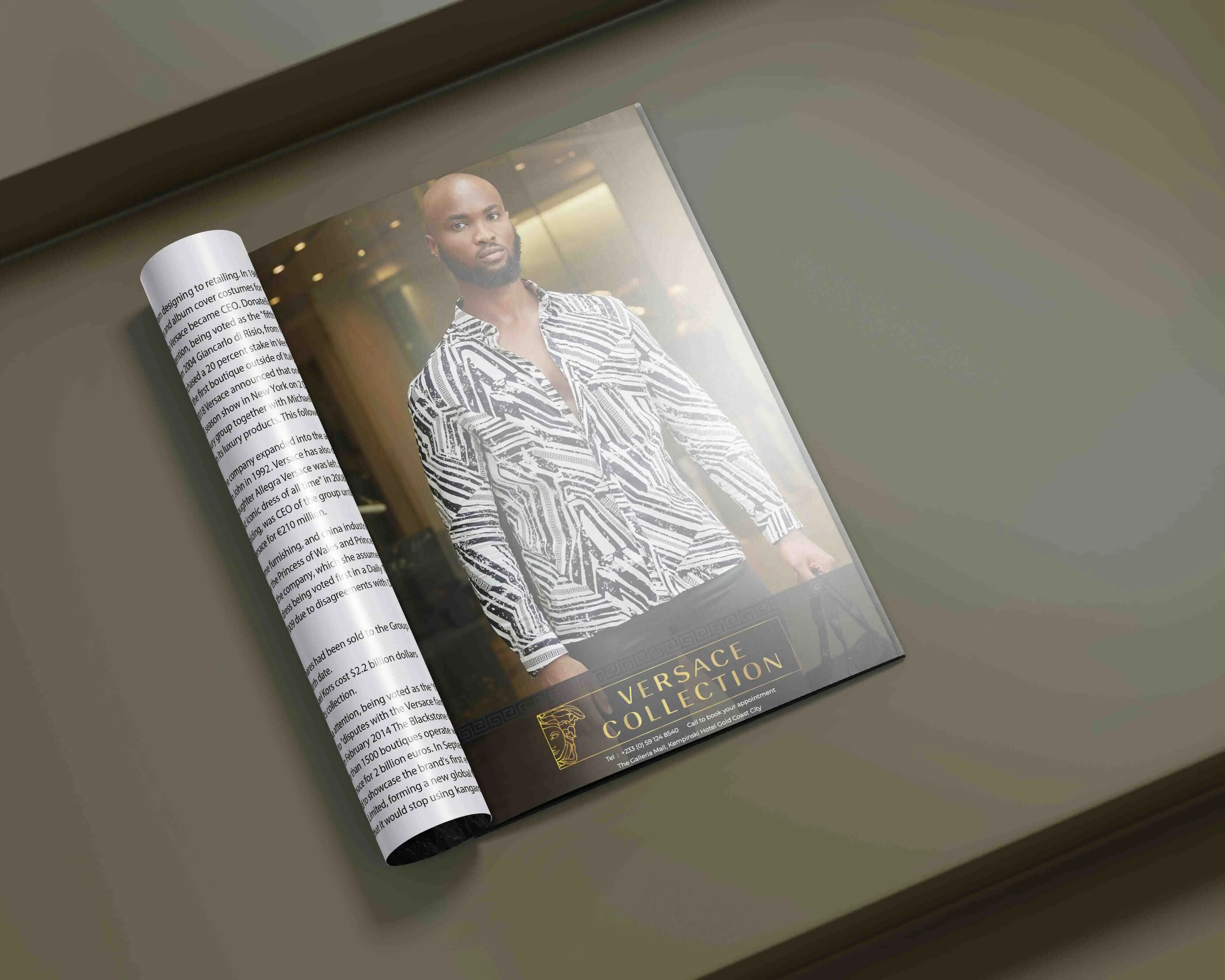 Bawuahboakye | Versace Graphics design service project